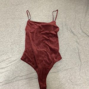 Forever 21 wine bodysuit